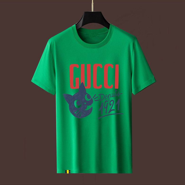 Wholesale Cheap G.ucci Short Sleeve mens T Shirts for Sale