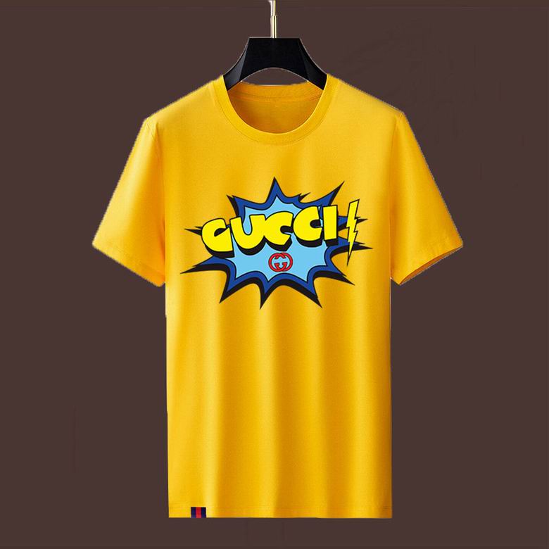 Wholesale Cheap G.ucci Short Sleeve mens T Shirts for Sale