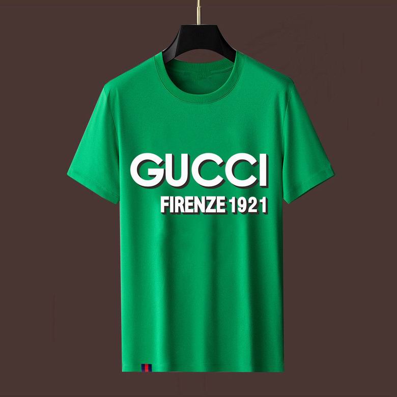 Wholesale Cheap G.ucci Short Sleeve mens T Shirts for Sale