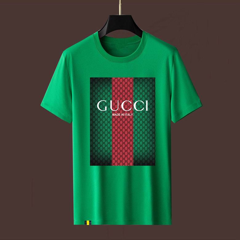 Wholesale Cheap G.ucci Short Sleeve mens T Shirts for Sale