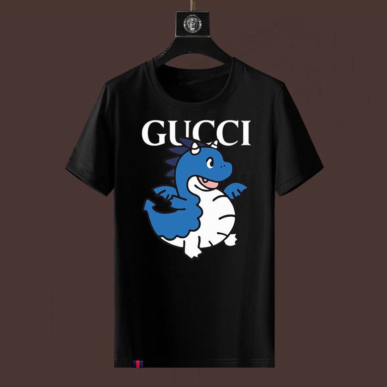 Wholesale Cheap G.ucci Short Sleeve mens T Shirts for Sale