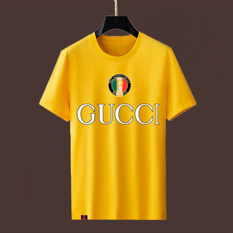 Wholesale Cheap G.ucci Short Sleeve mens T Shirts for Sale