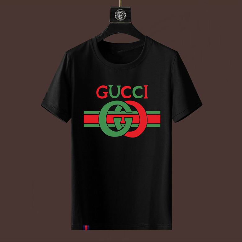 Wholesale Cheap G.ucci Short Sleeve mens T Shirts for Sale