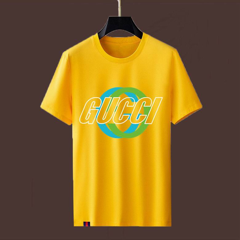 Wholesale Cheap G.ucci Short Sleeve mens T Shirts for Sale