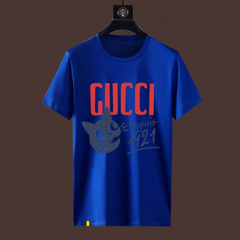 Wholesale Cheap G.ucci Short Sleeve mens T Shirts for Sale