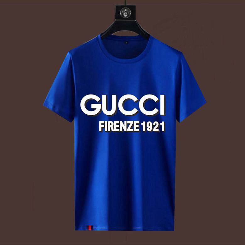 Wholesale Cheap G.ucci Short Sleeve mens T Shirts for Sale