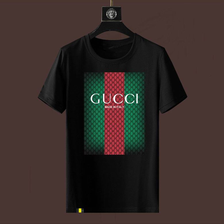 Wholesale Cheap G.ucci Short Sleeve mens T Shirts for Sale