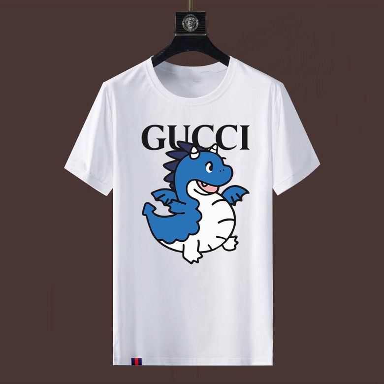 Wholesale Cheap G.ucci Short Sleeve mens T Shirts for Sale