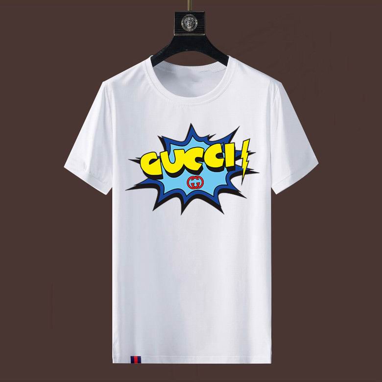 Wholesale Cheap G.ucci Short Sleeve mens T Shirts for Sale