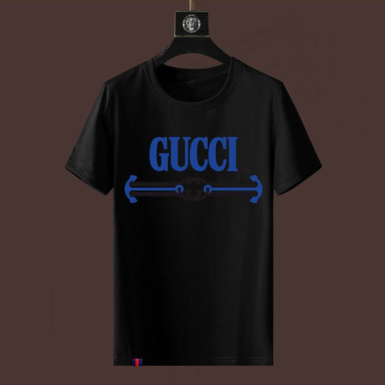 Wholesale Cheap G.ucci Short Sleeve mens T Shirts for Sale