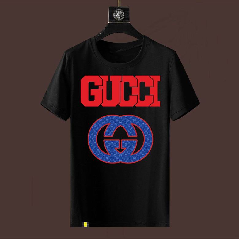 Wholesale Cheap G.ucci Short Sleeve mens T Shirts for Sale