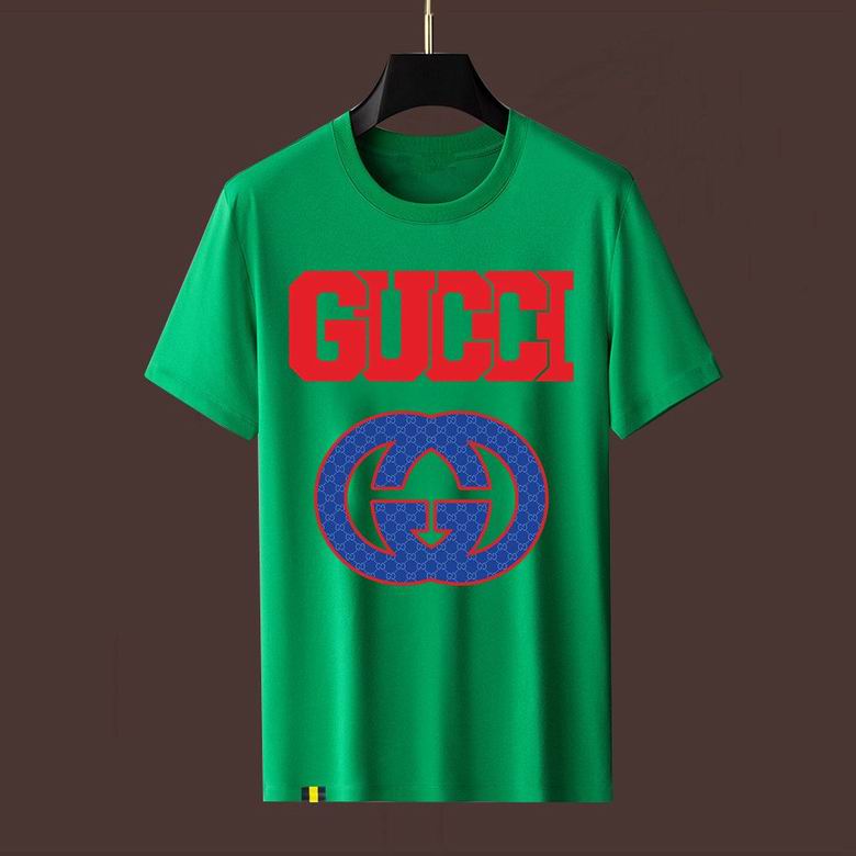 Wholesale Cheap G.ucci Short Sleeve mens T Shirts for Sale