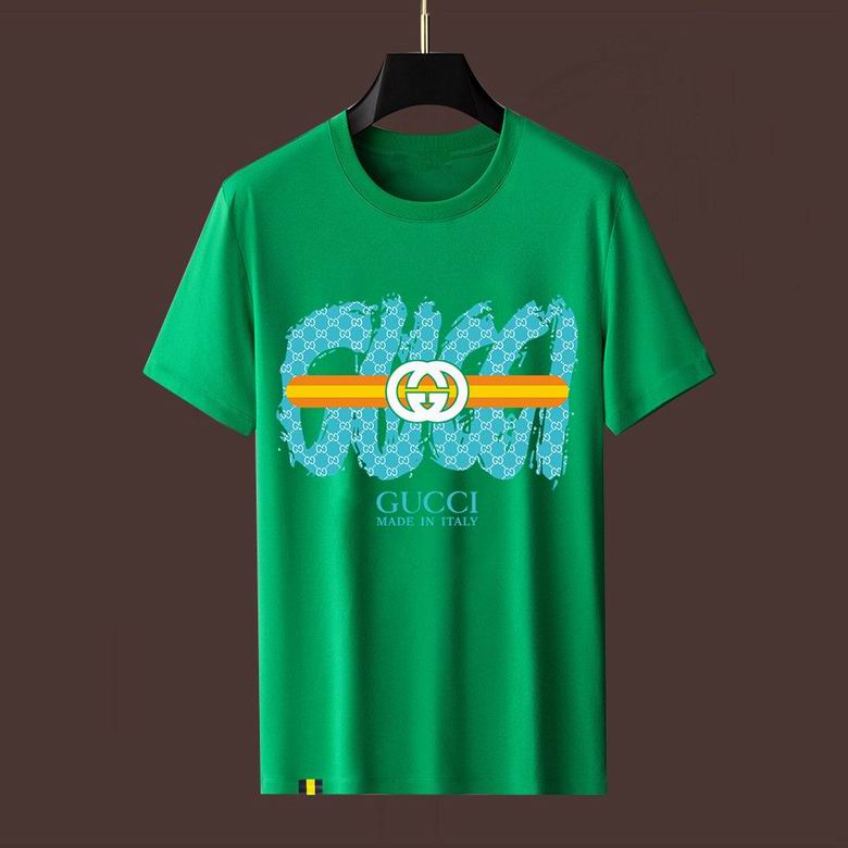 Wholesale Cheap G.ucci Short Sleeve mens T Shirts for Sale