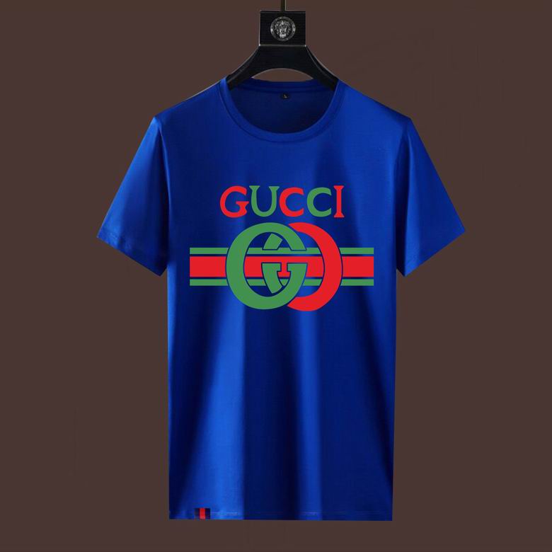 Wholesale Cheap G.ucci Short Sleeve mens T Shirts for Sale