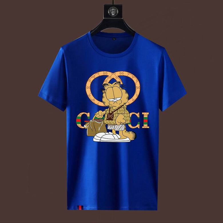 Wholesale Cheap G.ucci Short Sleeve mens T Shirts for Sale