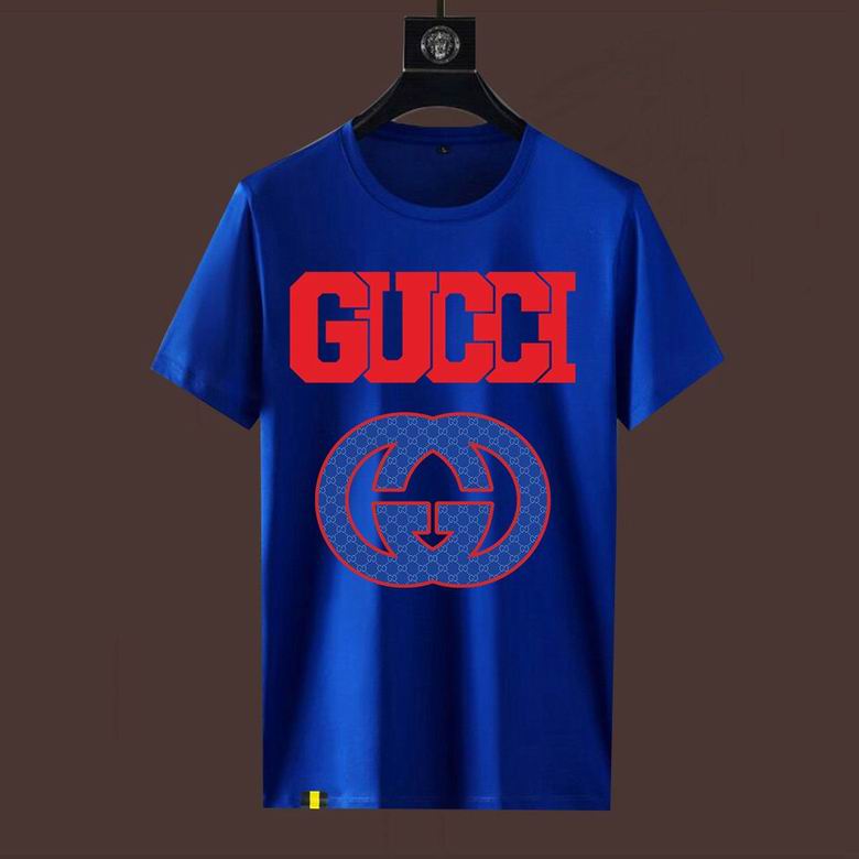 Wholesale Cheap G.ucci Short Sleeve mens T Shirts for Sale