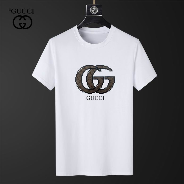 Wholesale Cheap G.ucci Short Sleeve mens T Shirts for Sale