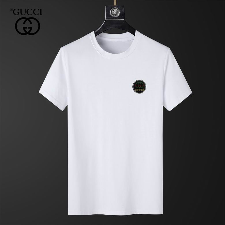 Wholesale Cheap G.ucci Short Sleeve mens T Shirts for Sale