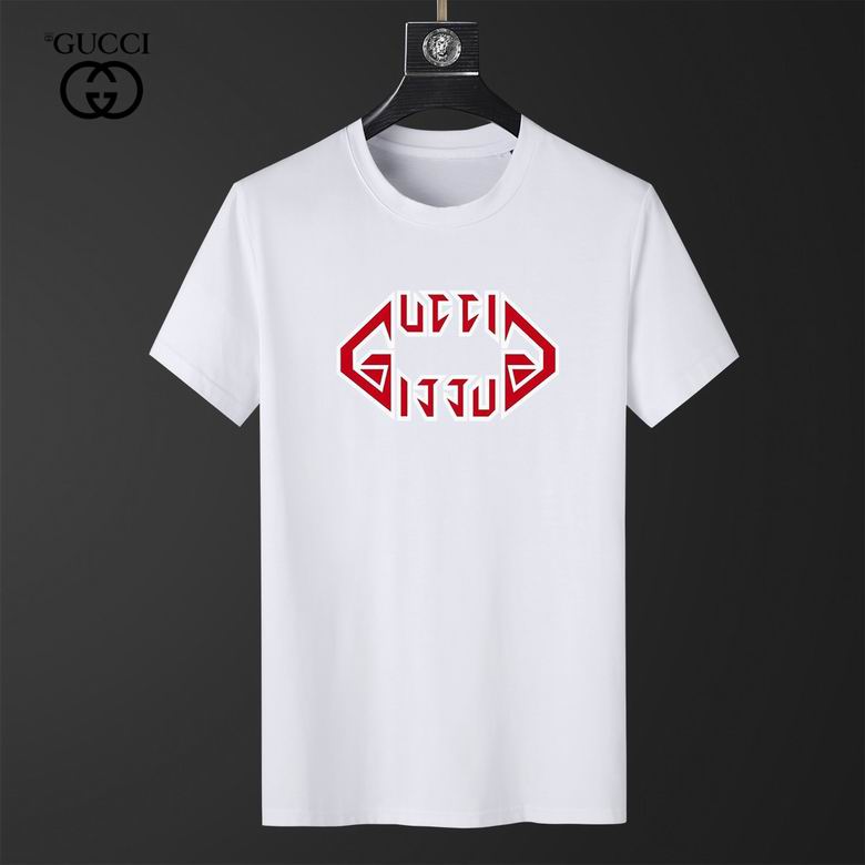 Wholesale Cheap G.ucci Short Sleeve mens T Shirts for Sale