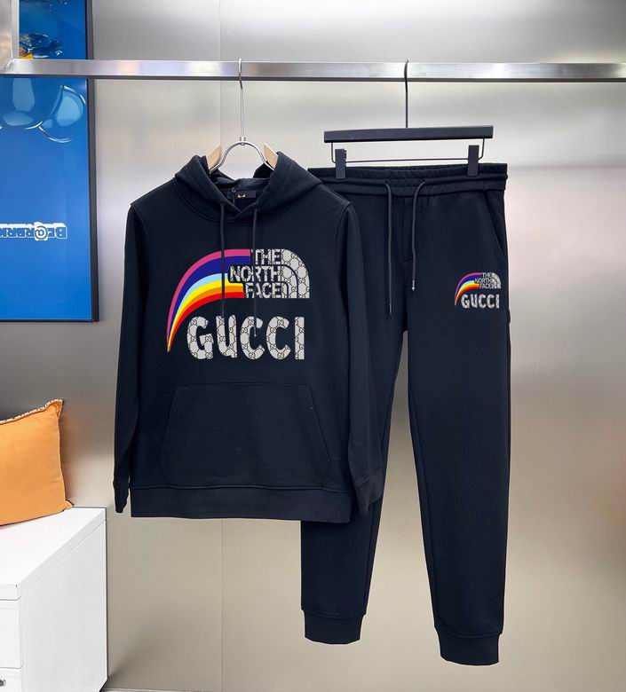 Wholesale Cheap G.ucci Long Sleeve mens Tracksuits for Sale