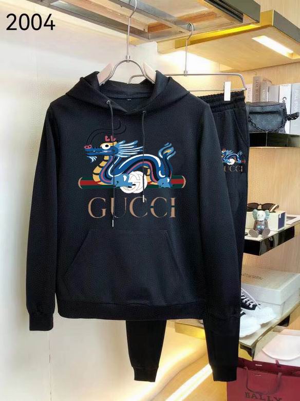 Wholesale Cheap G.ucci Long Sleeve mens Tracksuits for Sale