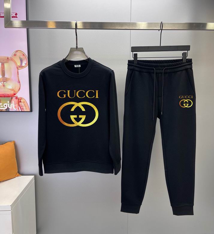 Wholesale Cheap G.ucci Long Sleeve mens Tracksuits for Sale