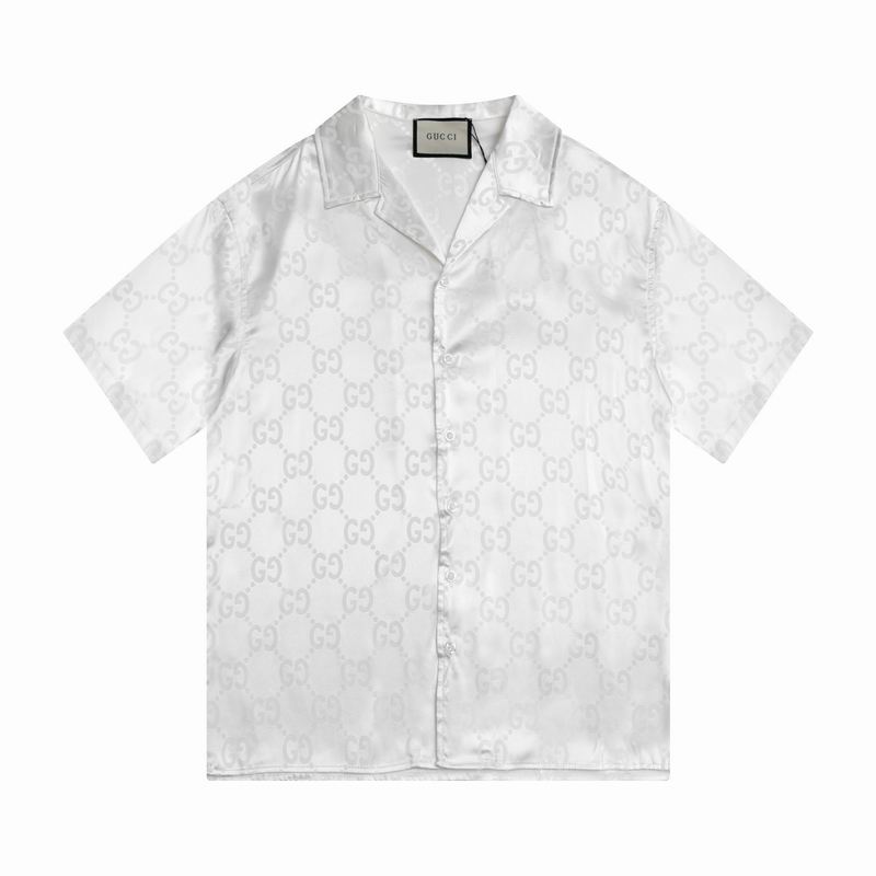 Wholesale Cheap G.ucci Short Sleeve Shirts for Sale