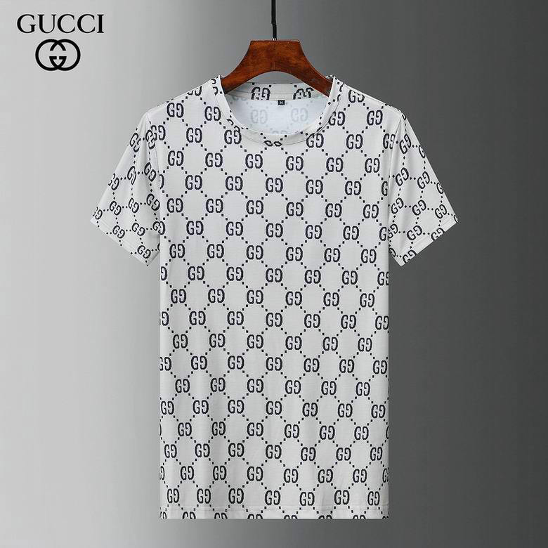 Wholesale Cheap G.ucci men Short Sleeve Replica T Shirts for Sale