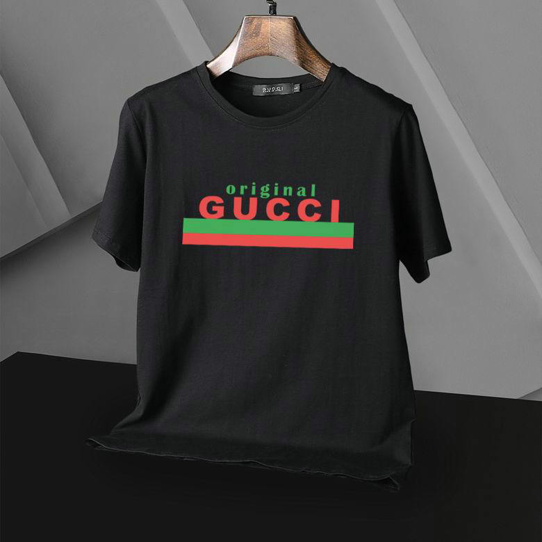 Wholesale Cheap G.ucci men Short Sleeve Replica T Shirts for Sale