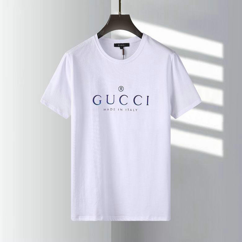 Wholesale Cheap G.ucci men Short Sleeve Replica T Shirts for Sale