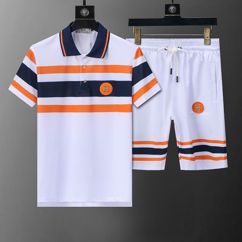 Wholesale Cheap Hermes Short Sleeve Tracksuits for Sale