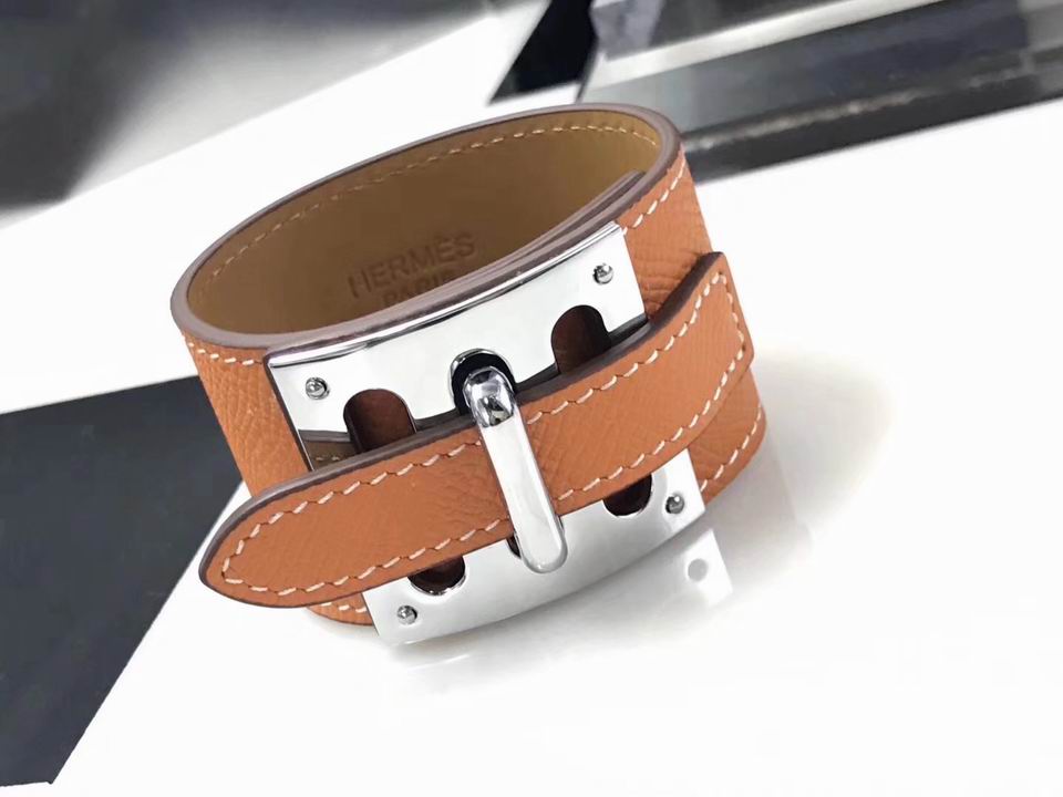 Wholesale Cheap Hermes leather Bracelet for sale