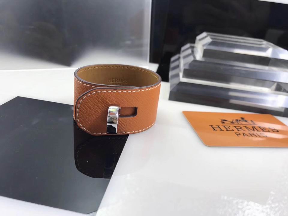 Wholesale Cheap Hermes leather Bracelet for sale