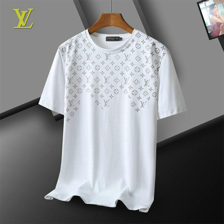 Wholesale Cheap Louis Vuitton Short Sleeve Replica T Shirts for Sale