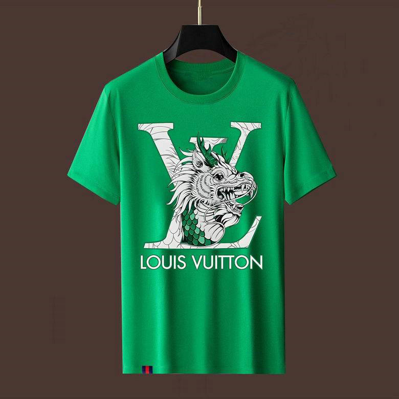 Wholesale Cheap Louis Vuitton Short Sleeve Replica T Shirts for Sale