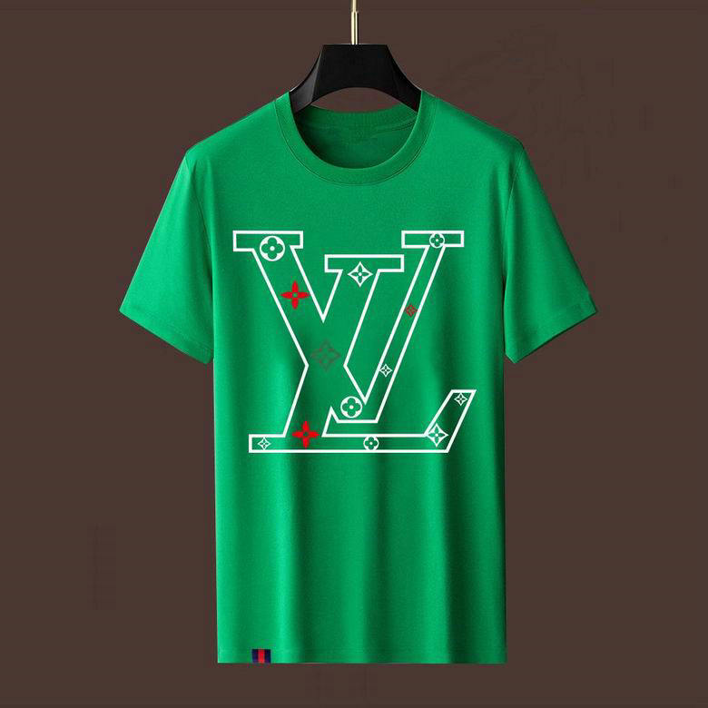 Wholesale Cheap Louis Vuitton Short Sleeve Replica T Shirts for Sale