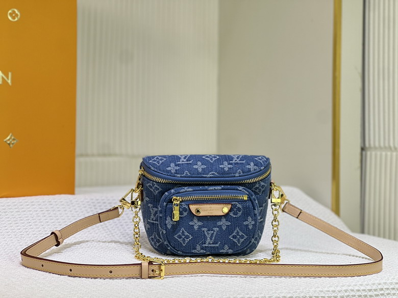 Wholesale Cheap Aaa Louis Vuitton Monogram Canvas Mini Bumbags for Sale