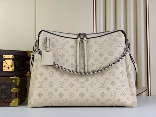 Wholesale Cheap Aaa Louis Vuitton Hand It All MM Mahina Leather Bags for Sale