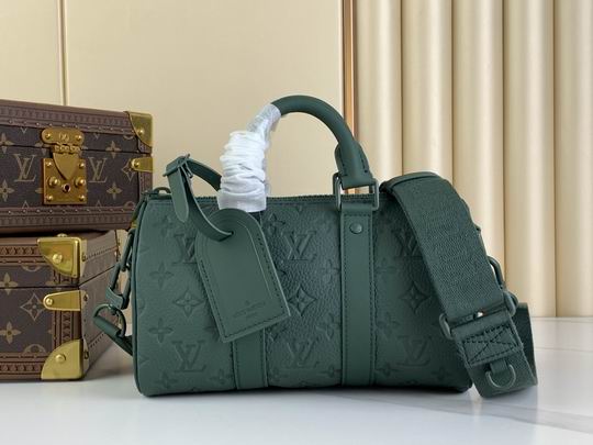 Wholesale Cheap AAA Louis Vuitton Keepall Bandoulière 25 Monogram Taurillon Leather M24432 Bags for Sale