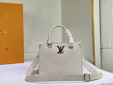 Wholesale Cheap Aaa Louis Vuitton Lock & Go Lockme Leather Bags for sale