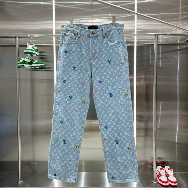 Wholesale Cheap Louis Vuitton Replica Jeans for Sale