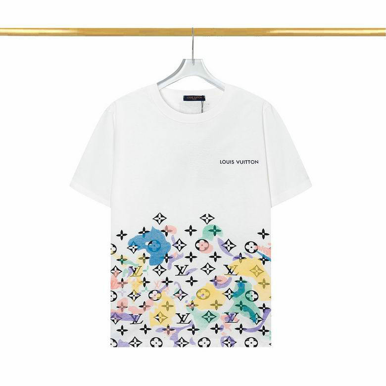 Wholesale Cheap Louis Vuitton Short Sleeve Replica T Shirts for Sale