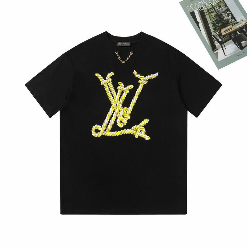 Wholesale Cheap Louis Vuitton Short Sleeve Replica T Shirts for Sale