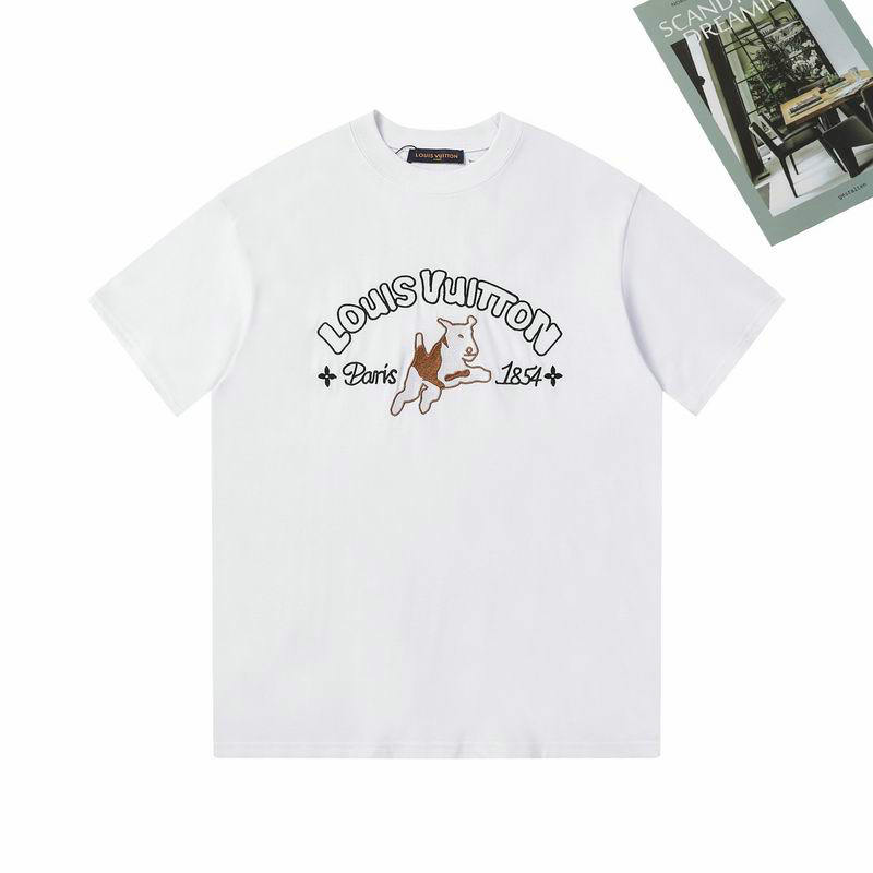 Wholesale Cheap Louis Vuitton Short Sleeve Replica T Shirts for Sale