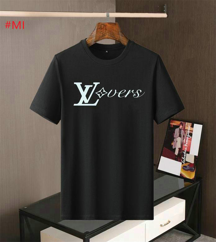 Wholesale Cheap Louis Vuitton Short Sleeve Replica T Shirts for Sale