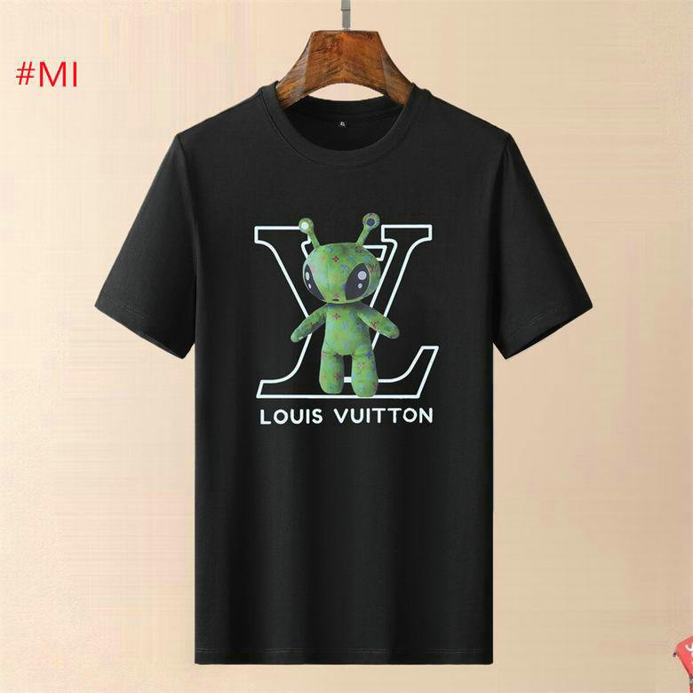 Wholesale Cheap Louis Vuitton Short Sleeve Replica T Shirts for Sale