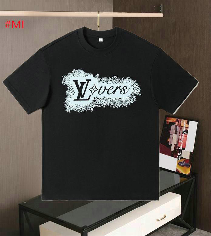 Wholesale Cheap Louis Vuitton Short Sleeve Replica T Shirts for Sale