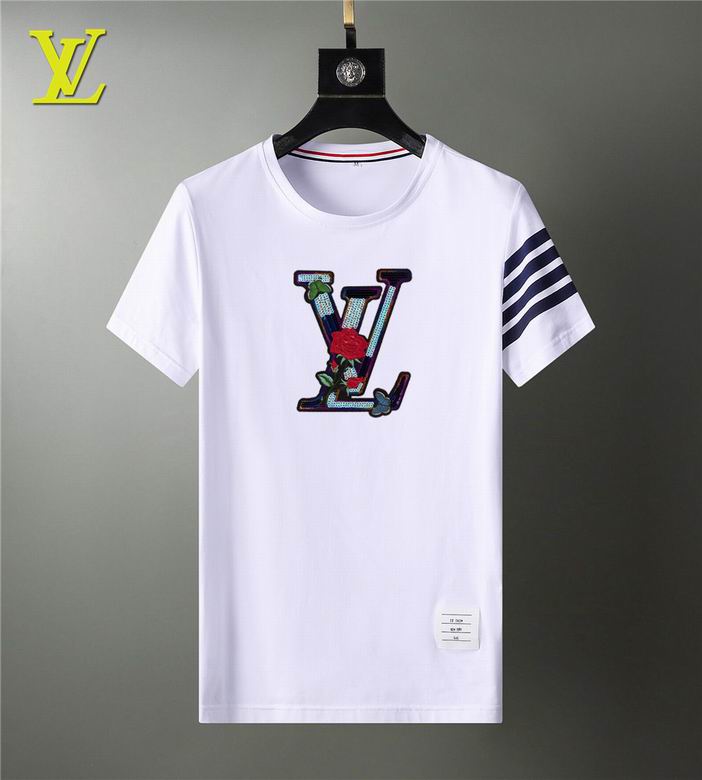 Wholesale Cheap Lv Short Sleeve T Shirts for Sale