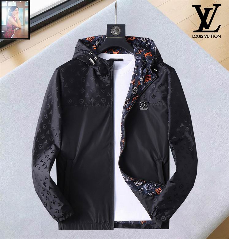 Wholesale Cheap Lv Replica Jackets for Sale