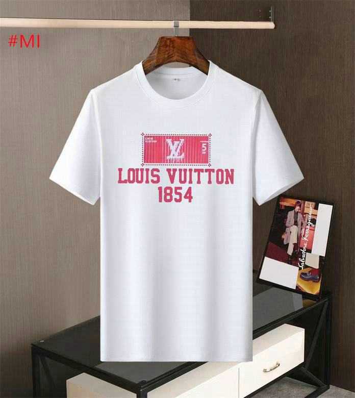 Wholesale Cheap Louis Vuitton Short Sleeve Replica T Shirts for Sale